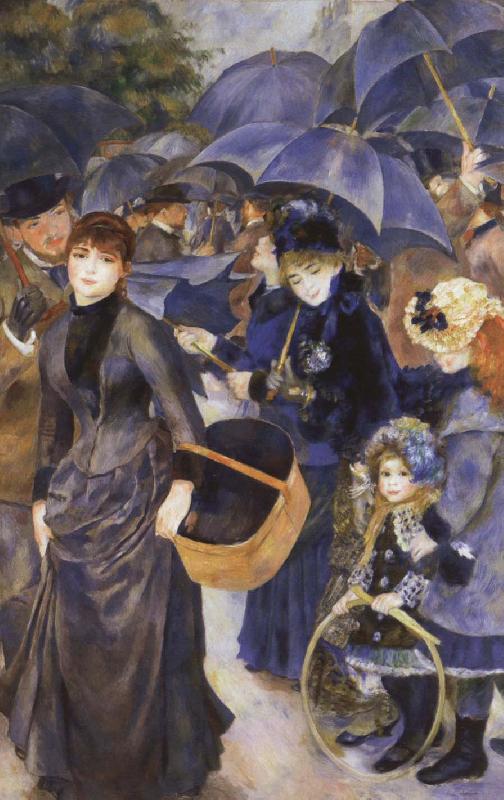 Pierre-Auguste Renoir Les Parapluies oil painting image